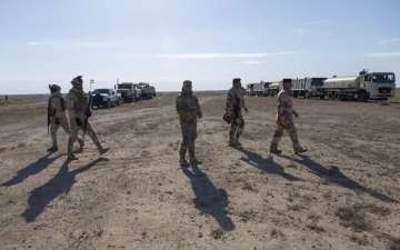 5 shells hit Iraq military base housing US forces