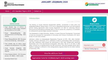 JEE Main April 2020 registration to begin shortly, Get direct link to apply