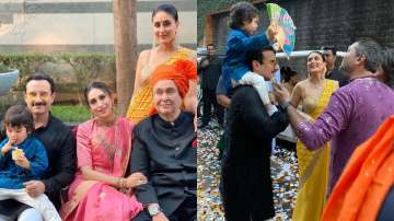 Karisma Kapoor shares unseen family picture of Saif, Kareena and Taimur from Armaan Jain’s wedding