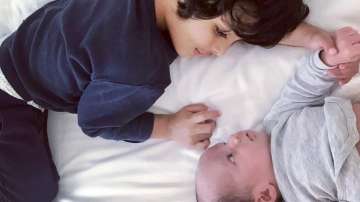 Lisa Haydon and husband Dino welcome second baby boy