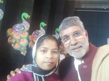 Nobel laureate Kailash Satyarthi gives job to brave orphan girl