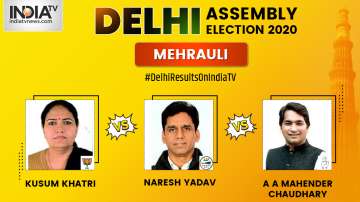 Mehrauli constituency result LIVE: AAP's Naresh Yadav leading in early trends, BJP's Kusum Khatri tr