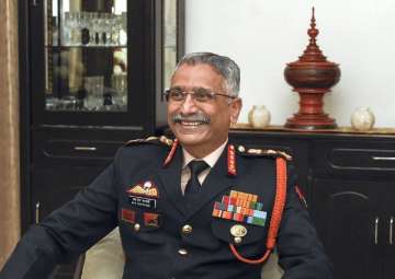 A file photo of Indian Army chief MM Naravane