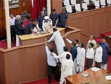 Odisha speaker bans media from reporting ruckus in House