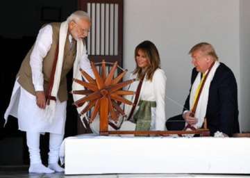 Donald Trump, First Lady skip food during Sabarmati Ashram visit