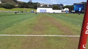 Picture of Wellington track ahead of 1st Test