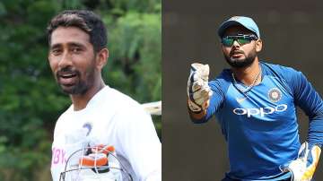 Have asked Rishabh Pant to try a few things while keeping: Wriddhiman Saha