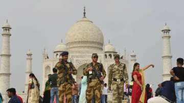 Massive security arrangements have been made in Agra ahead of US President Donald Trump's visit