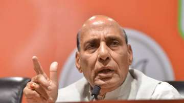 I pray for early release of Abdullahs and Mehbooba from detention: Rajnath Singh