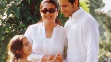 Sara Ali Khan’s childhood photo with parents Saif and Amrita