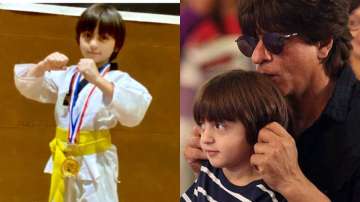 Shah Rukh Khan’s son AbRam makes him proud by winning gold medal for Taekwondo