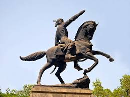 Nagpur administration uses JCB to remove Shivaji Maharaj statue despite protest