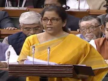 Breaking: Sitharaman cuts short Budget speech after feeling unwell?