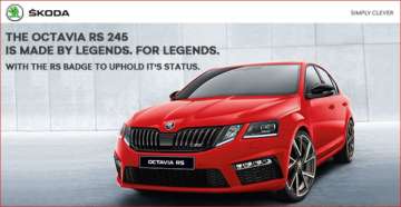 Skoda launches Octavia RS 245 model at Rs 35.99 lakh, online bookings to open on Sunday