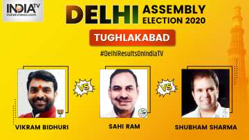 Tughlakabad 2020 election result, Sahi Ram AAP, Vikram Bidhuri BJP, Shubham Sharma Congress, electio