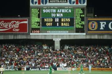 Bizarre 1992 World Cup semifinal