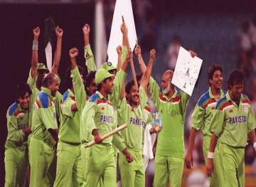 Pakistan win 1992 World Cup