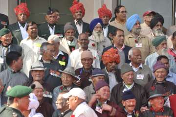 Disabled veterans receive Rs 100 as February pension; protests erupt against IT deduction (Represent