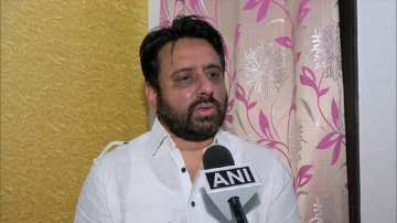 AAP MLA Amanatullah Khan defended suspended councillor Tahir Hussain on Sunday (ANI)
