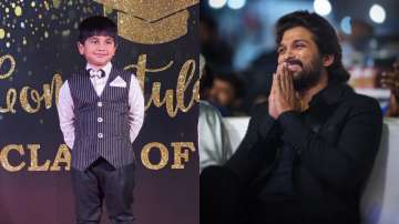 Allu Arjun shares son's picture from pre-school graduation