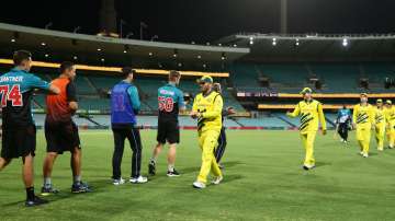 1st ODI: Australia beat New Zealand by 71 runs with no spectators at SCG