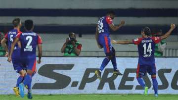 Ten-man Bengaluru FC registered a narrow 1-0 goal win against ATK