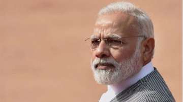 An overwhelming majority of respondents have agreed that PM Modi is handling the coronavirus crisis well, as per a survey conducted by IANS-CVoter (file photo of PM Modi)