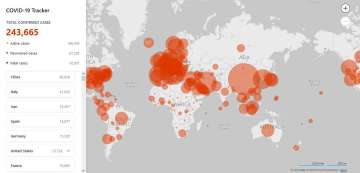 coronavirus global cases