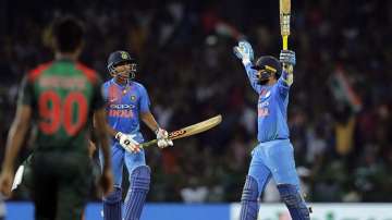 Dinesh Karthik scored eight-ball 29