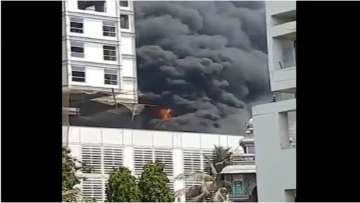 Fire at under-construction building in DY Patil Campus in Navi Mumbai's Nerul