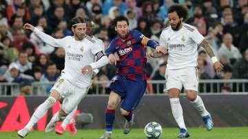 File image from El Clasico match