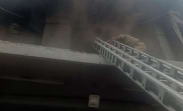 Fire breaks out in a chemical factory at Delhi's GT Karnal Road