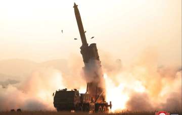 North Korea says it tested 'super-large' multiple rocket launchers (Representational image)