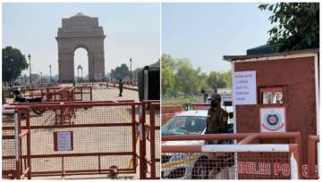 India Gate shuts down due to coronavirus outbreak