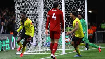 Liverpool slump to first loss of Premier League season with 3-0 defeat at Watford