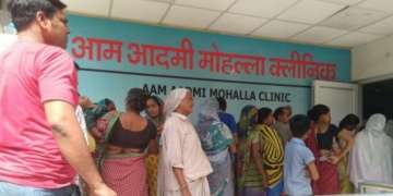 A file photo of a mohalla clinic (representational image)