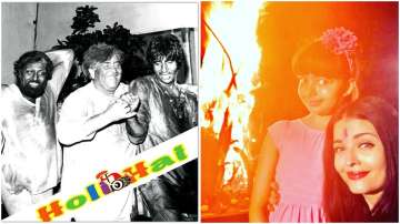 Holi 2020 Pics: Amitabh Bachchan gets nostalgic, Aishwarya Rai clicked with daughter Aaradhya 