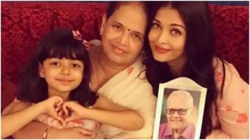 Aishwarya Rai Bachchan shares heartfelt post for father on death anniversary with daughter Aaradhya