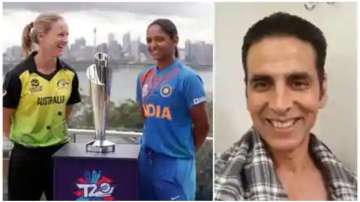 Chakde phatte says Akshay Kumar as he cheers for Indian women's cricket team