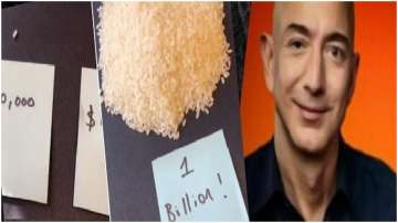 Tik Tok star lays out grains of rice to show Jeff Bezos' enormous wealth, watch viral video