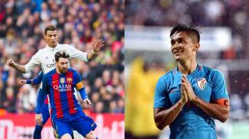 Sunil Chhetri says he can beat Lionel Messi, Cristiano Ronaldo in carrom
