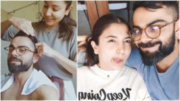 Anushka Sharma giving haircut to Virat Kohli to goofy selfie: Virushka's adorable moments that can't