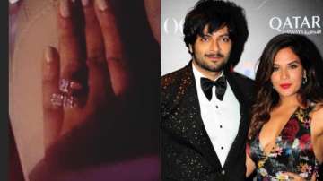 Richa Chadha flaunts her diamond studded engagement ring ahead of wedding with Ali Fazal