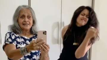 Sameera Reddy’s mother-in-law joins her as she takes flip the switch challenge