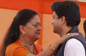 Rajmata would be elated to see you put nation first: Vasundhara Raje to Jyotiraditya