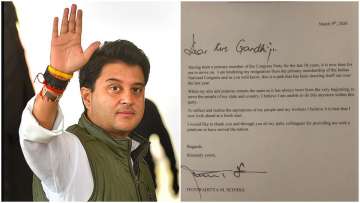 Jyotiraditya Scindia quits Congress, says 'unable to serve country within this party'