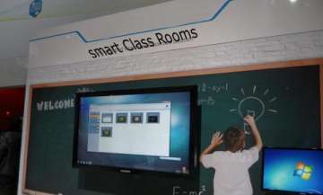 Army introduces smart class rooms in a government-run school in Jammu and Kashmir's Reasi