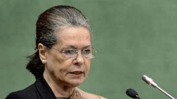 A file photo of Congress President Sonia Gandhi