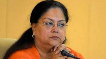 Vasundhara Raje donates 2 months' salary to fight Covid-19 outbreak