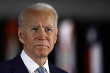 In this March 12, 2020, file photo Democratic presidential candidate former Vice President Joe Biden